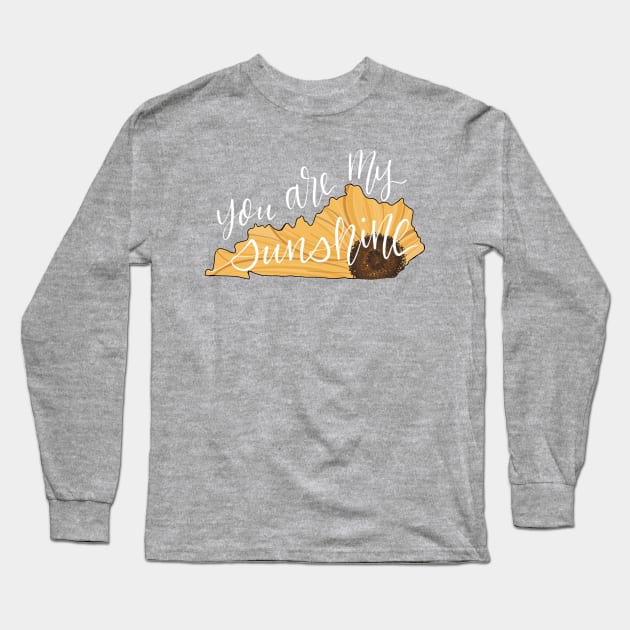 Kentucky Sunshine Long Sleeve T-Shirt by Hannah’s Hand Lettering